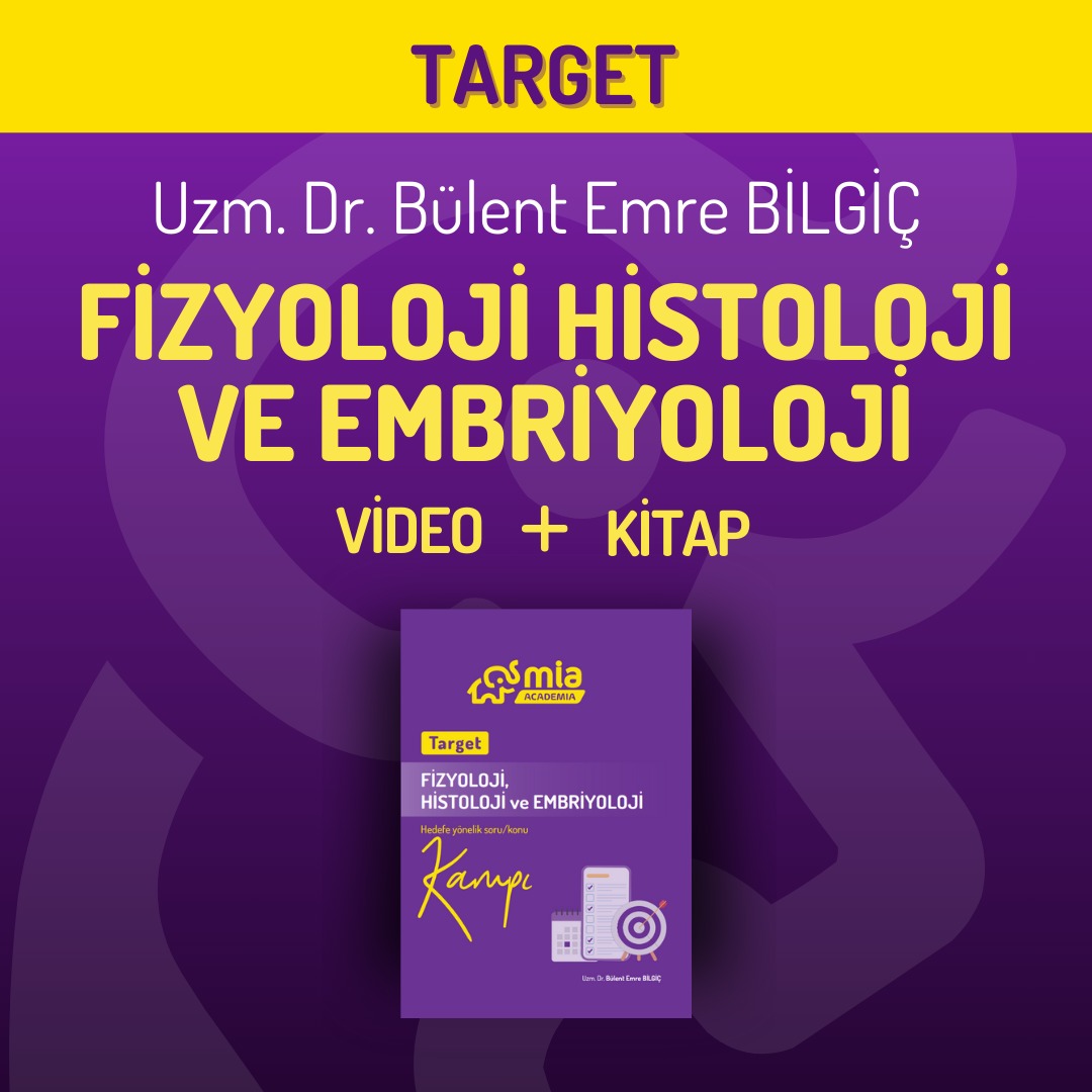 (FREE TEASER DERS) - Target Fizyoloji Son Tekrar Soru/Konu Kampı